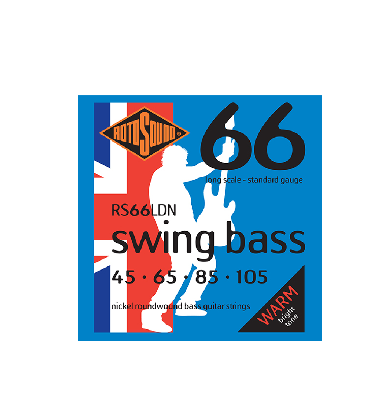 Rotosound Swing Bass 66 Nickel Standard Bass Guitar Strings